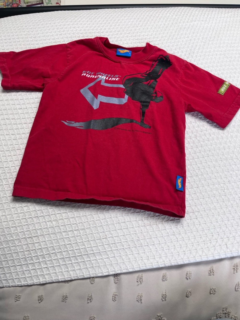 Vintage hot wheels Red Graphic Boys' Tee